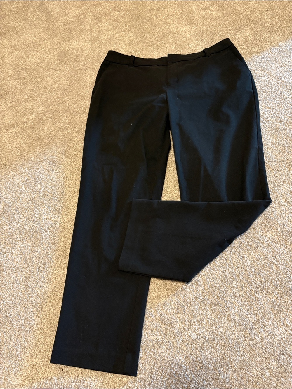 Women’s Charter Club straight leg black trouser